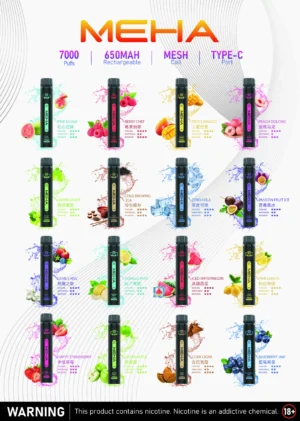 MEHA魅嗨抛棄式7000口💥新品上市💥